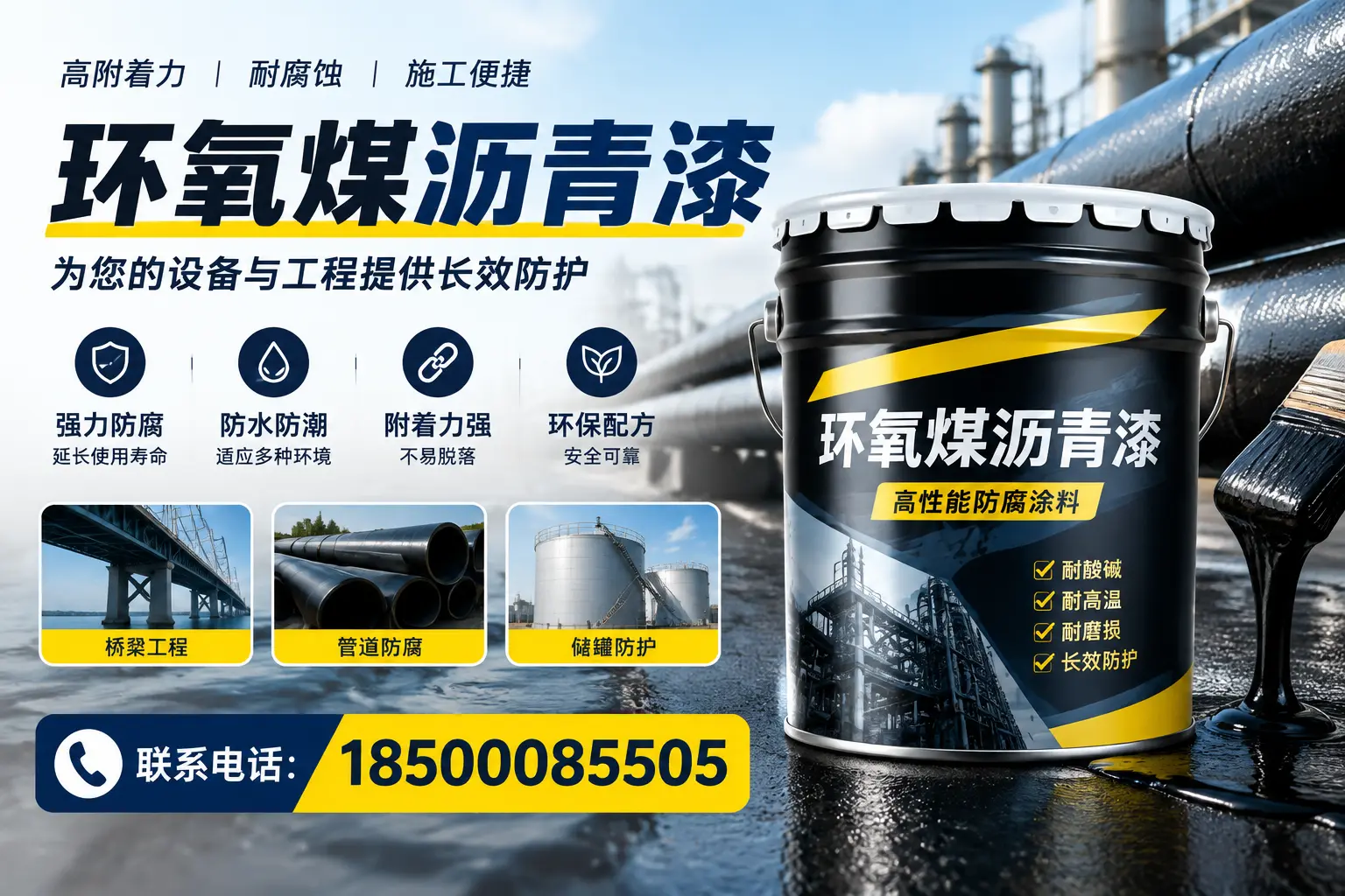 环氧煤沥青漆与其他涂料的对比分析，助力常德企业决策